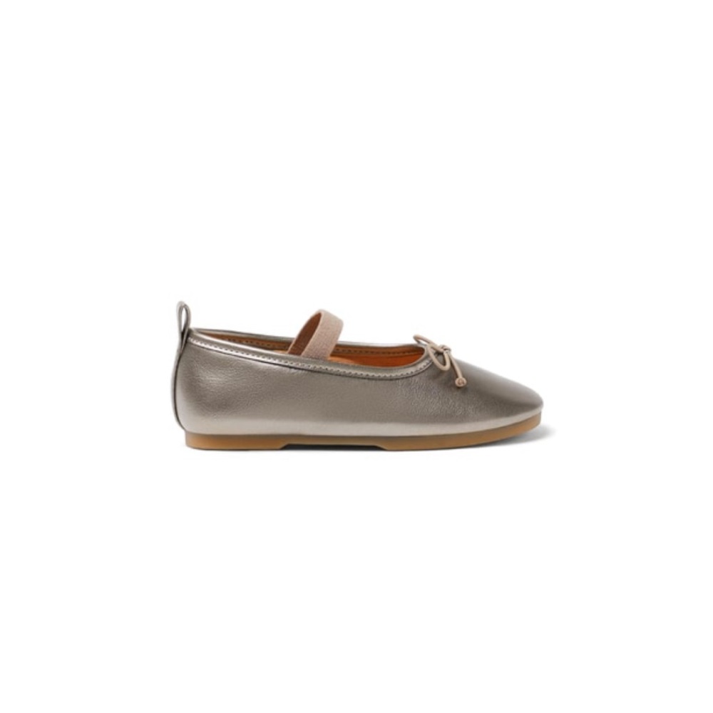 Zara Baby Metallic Ballet Flats - Size 3